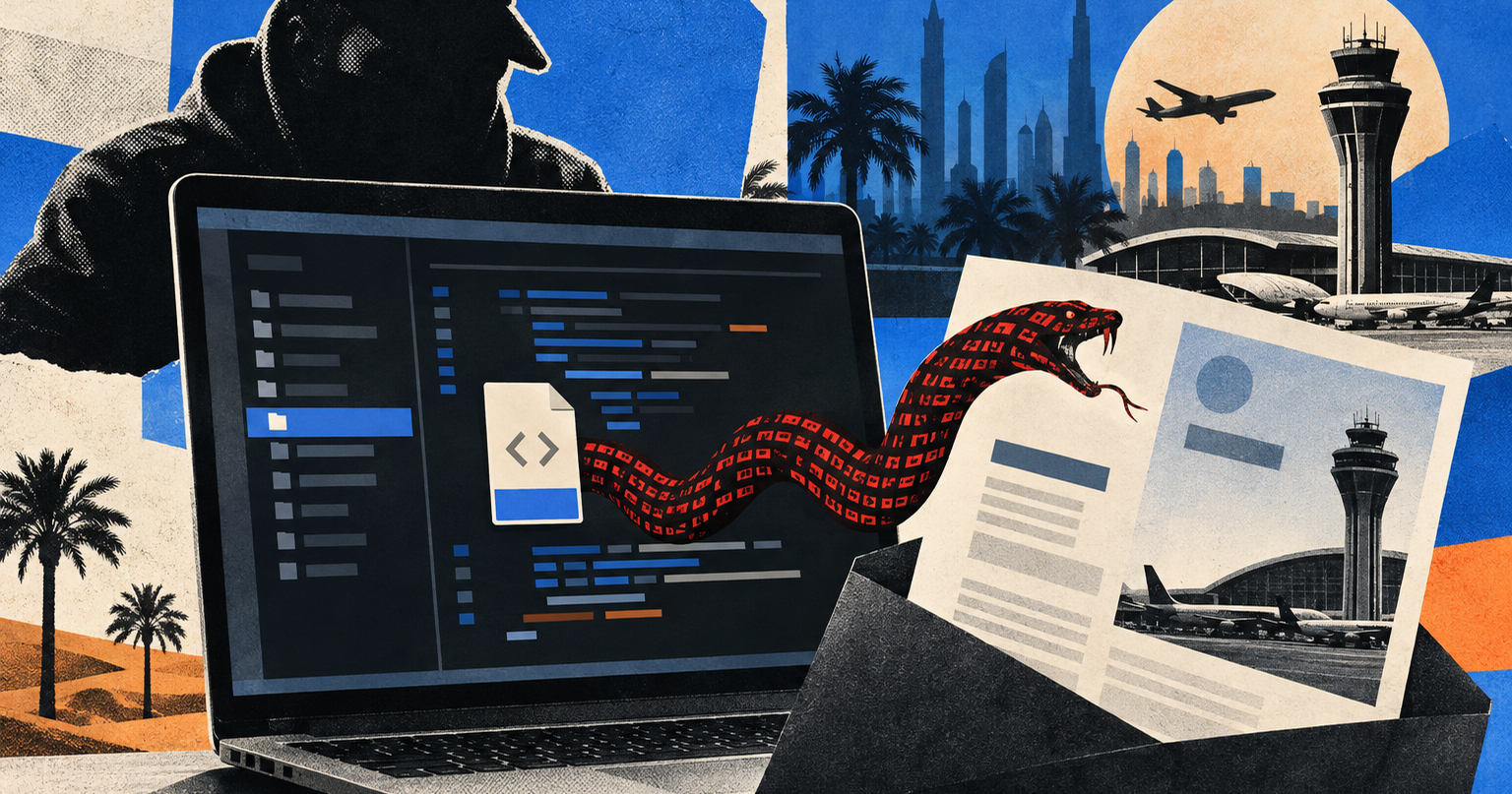 Iranian Hackers Posed as Dubai Airports Recruiters and Hid Malware in a Coding Test That Fired When Opened