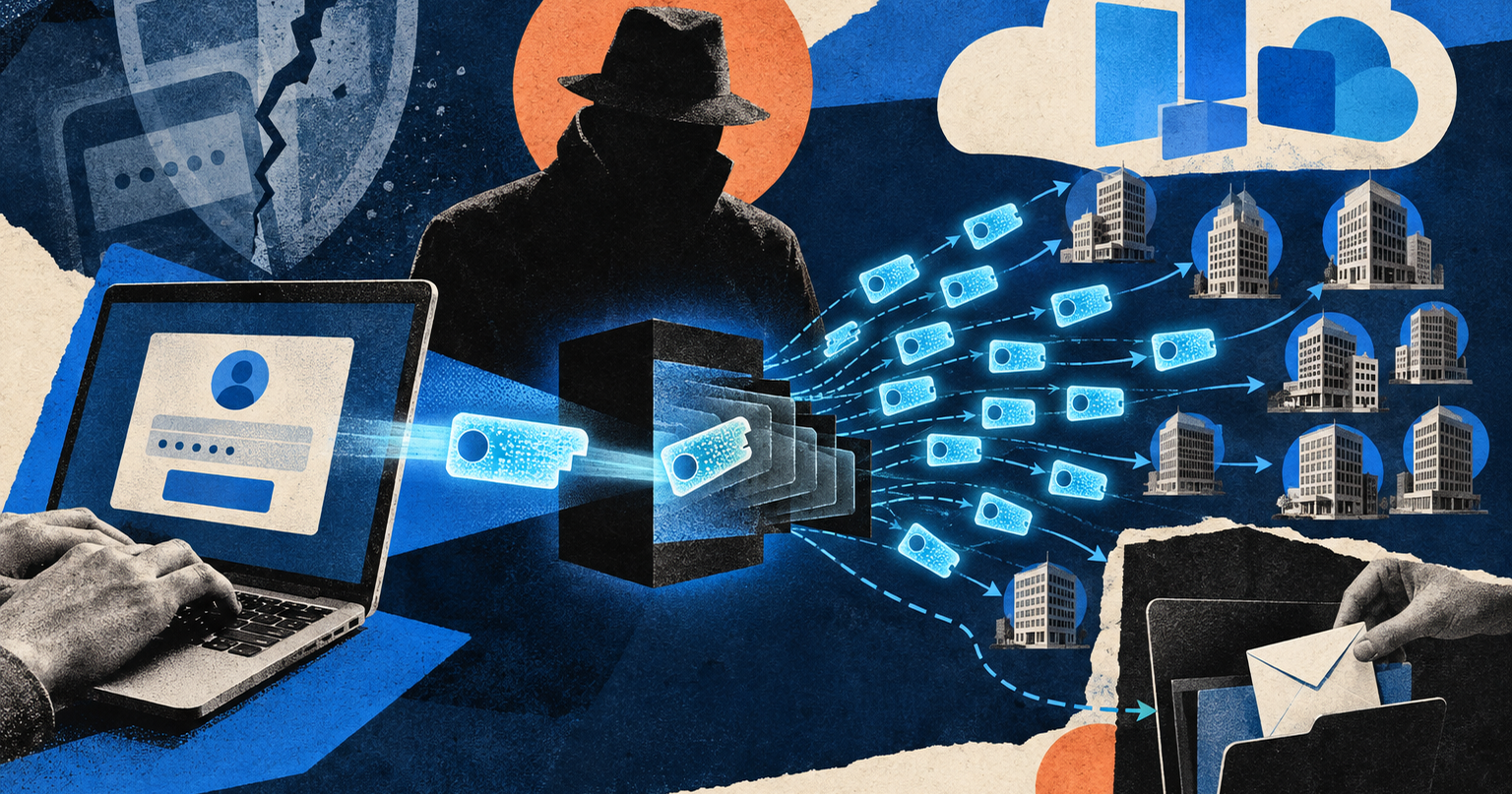 Hackers Replayed Stolen Microsoft 365 Sessions Past MFA at 79 Organizations, Then Hid Email in Inbox Rules