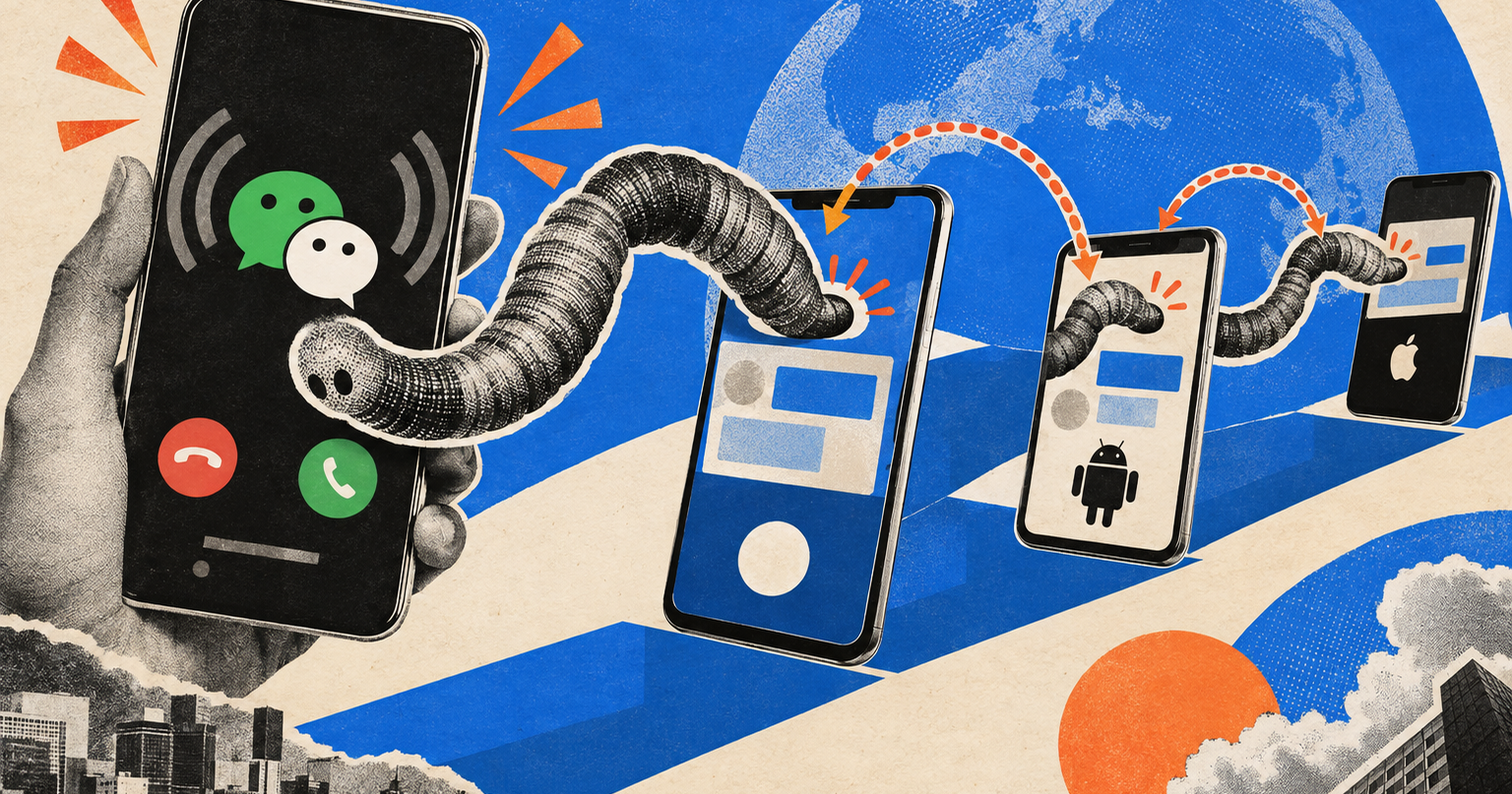 WeWorm turns a WeChat call into a zero-click account worm