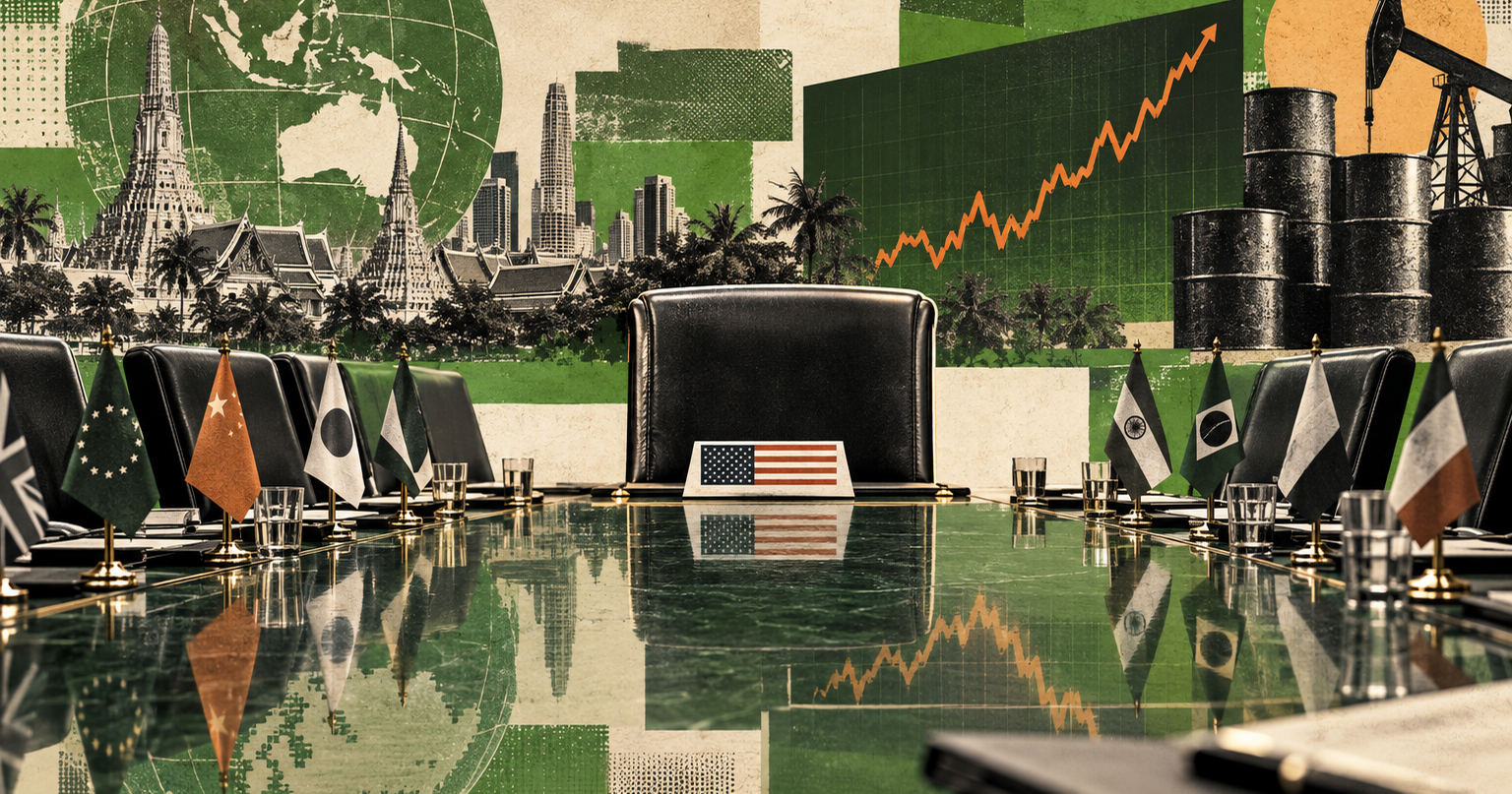 America Runs the G20 This Year, and Bessent Is Skipping the IMF Meetings as Treasury Yields Hit a 25-Year High