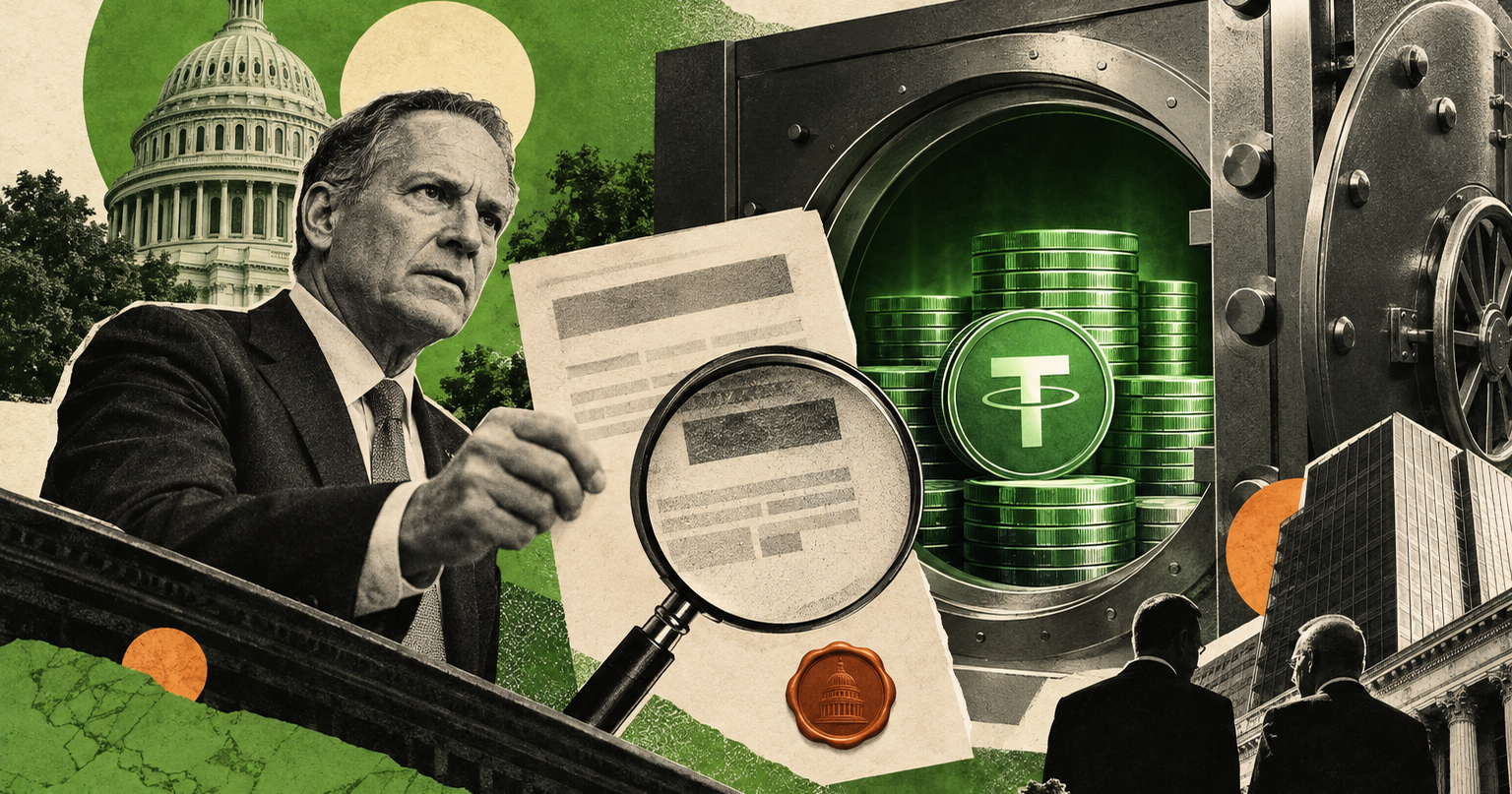 A Senate Democrat Wants Cantor Fitzgerald to Explain How the Lutnick Family Profited From Its Ties to Tether