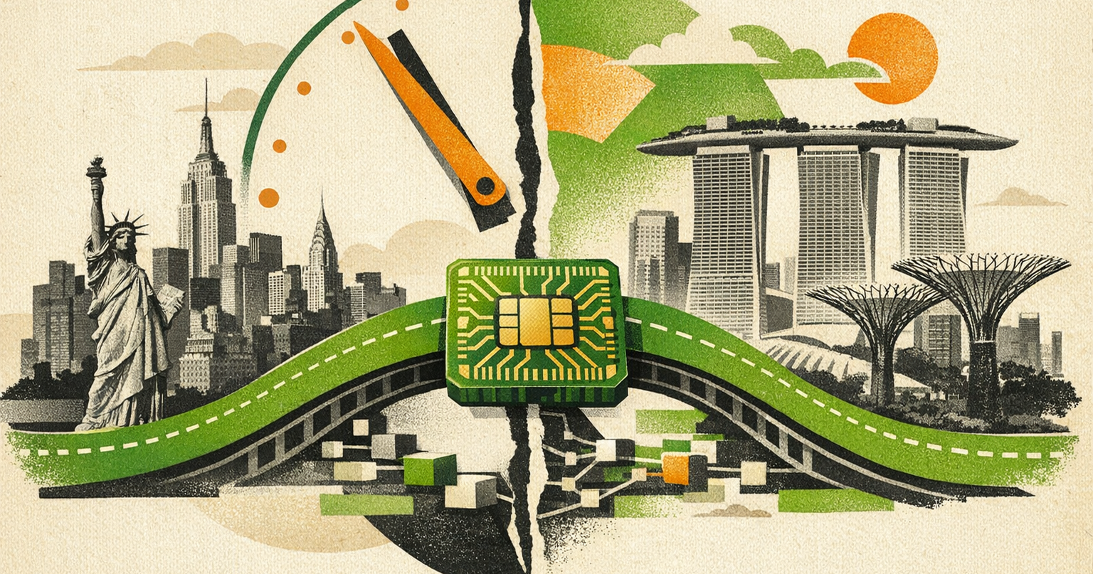 Citi and DBS settle weekend USD on Swift tokenized ledger