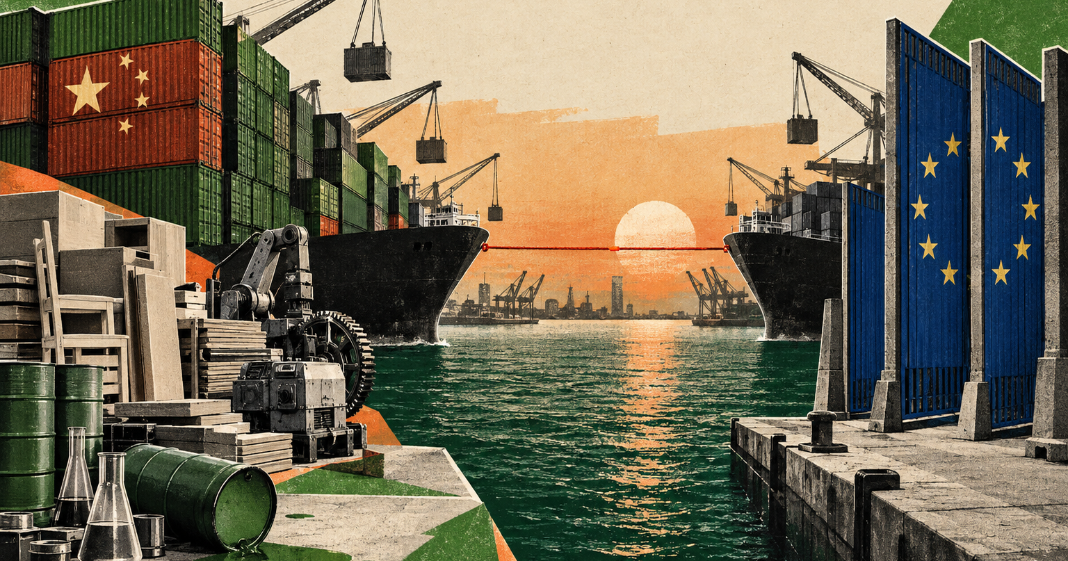 Europe Wants to Squeeze Chinese Chemicals, Furniture and Machinery Next, and Beijing Has Already Warned It Off