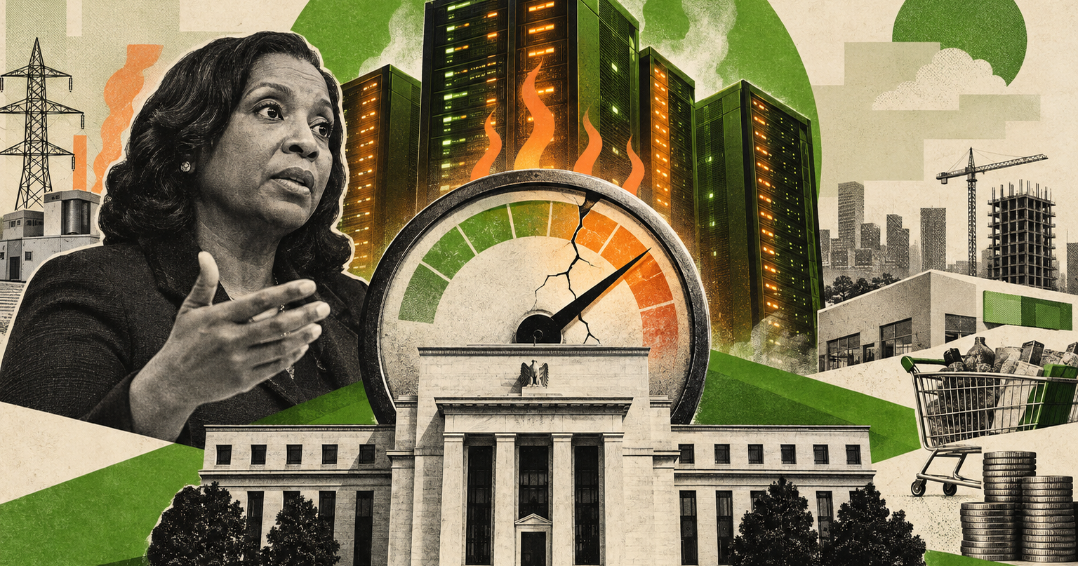 Fed's Cook Warns the AI Data Center Boom Is Broadening Inflation Beyond the Tech Sector