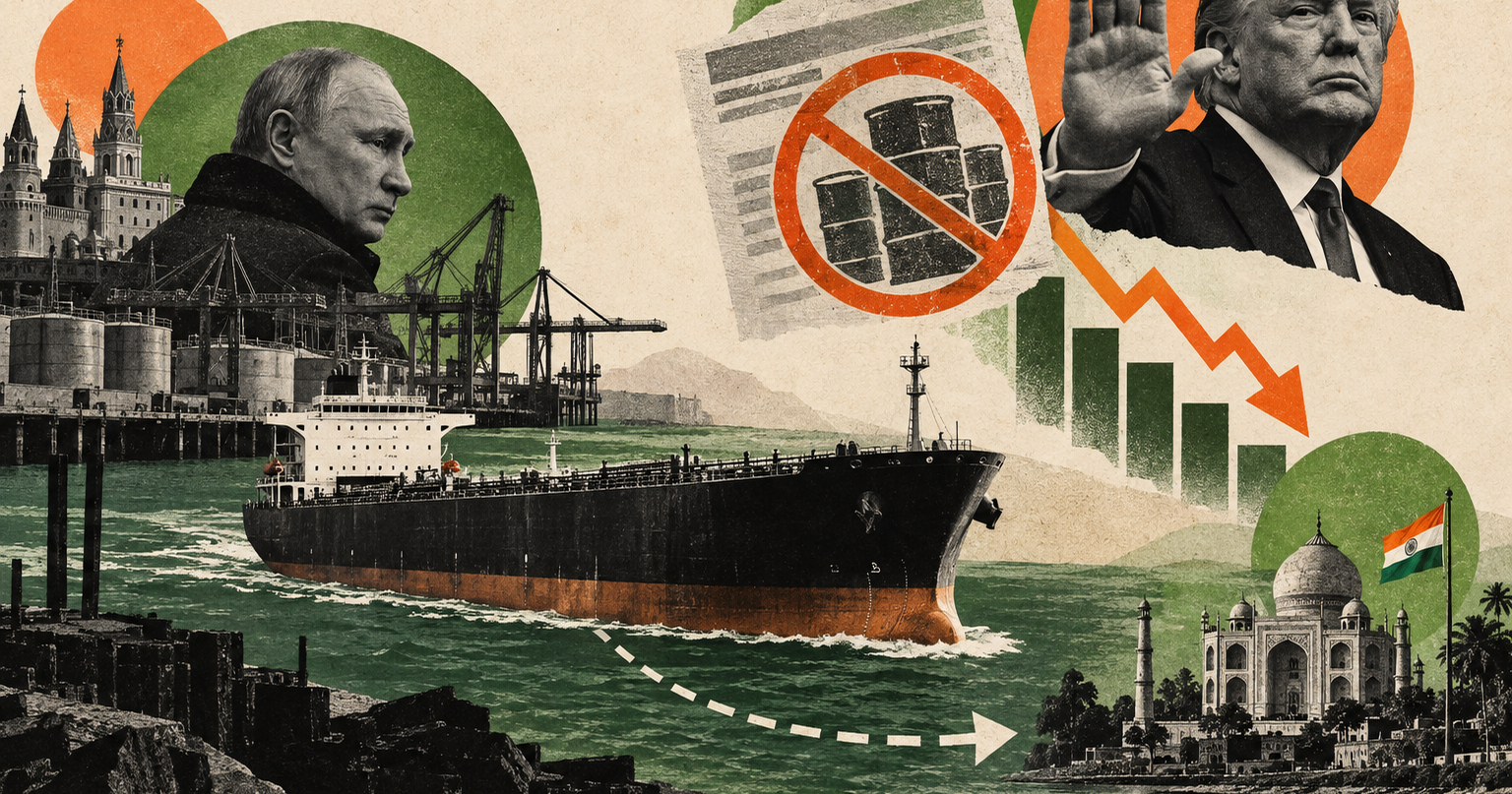 India's Refiners Are Cutting Russian Crude as New US Sanctions Threaten Punitive Tariffs
