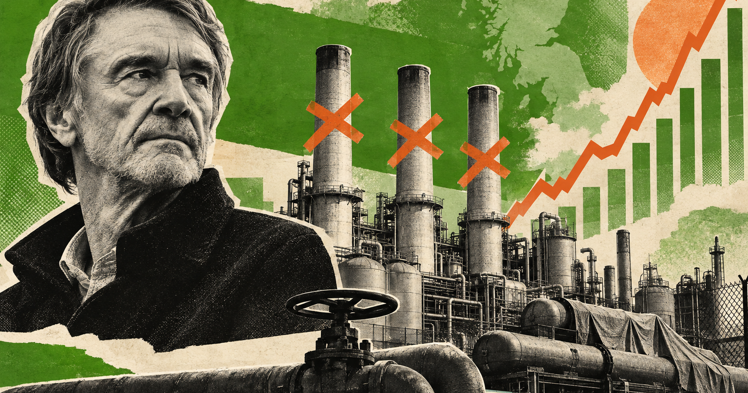 Jim Ratcliffe's Ineos Is Mothballing Three UK Chemical Plants Over Ridiculous Gas Prices