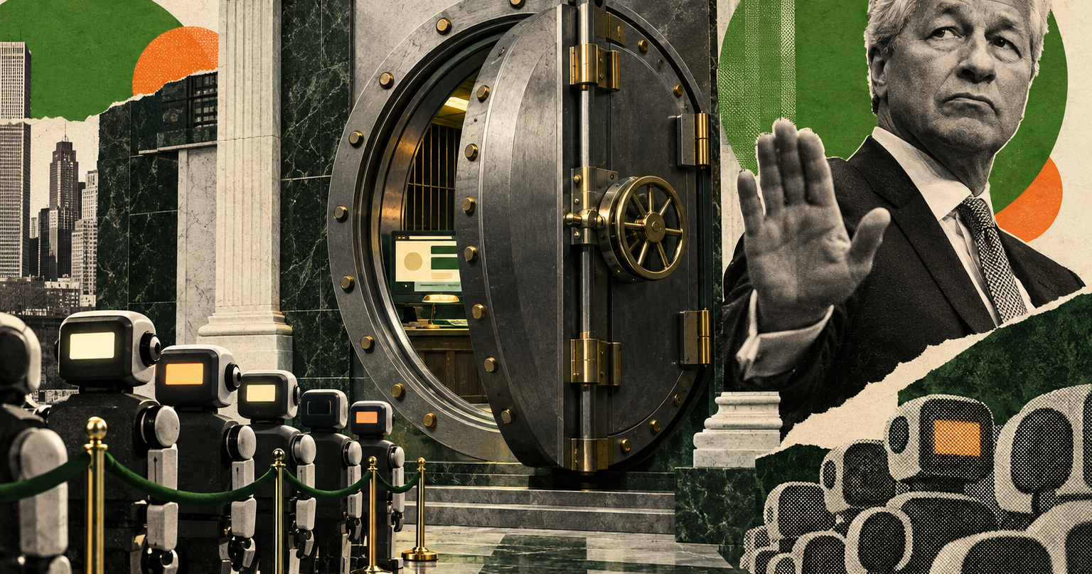 JPMorgan Is Locking Outside AI Agents Out of Chase Accounts as Jamie Dimon Warns of Thousands of Rogue Agents