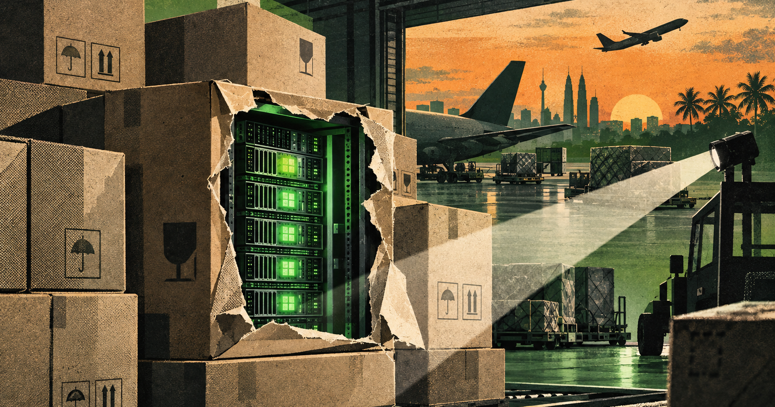 Malaysia Seized $12 Million in AI Servers Disguised as Electronics From a Smuggling Ring Tied to Five Attempts