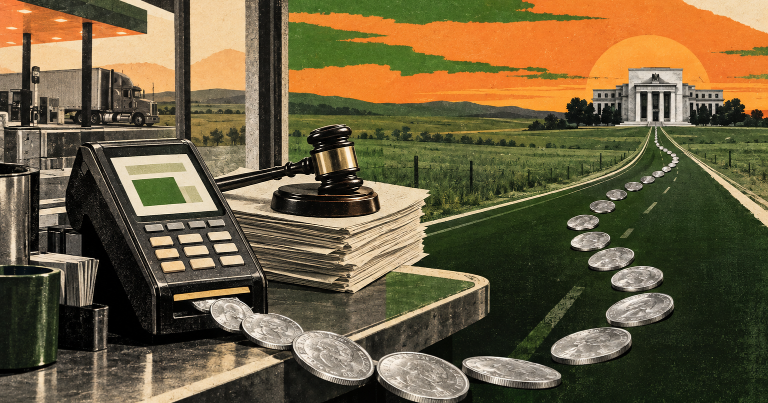 A Truck Stop Beat the Fed in Court, and Now the 21 Cent Debit Card Swipe Fee Banks Collect Has to Be Rewritten