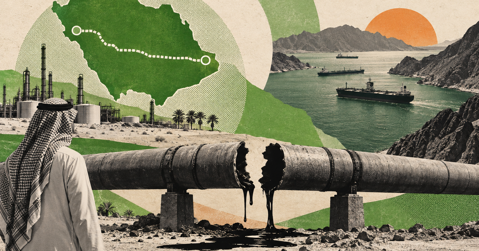 Saudi East-West Oil Pipeline Out for 3 to 5 Weeks