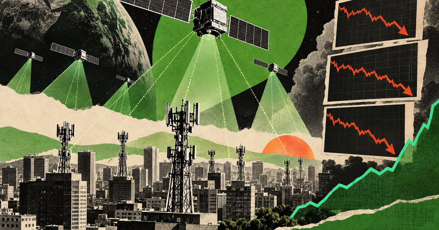SpaceX Is Paying a Reported $8 Billion for Airwaves to Fight AT&T, Verizon and T-Mobile, and Their Stocks Sank