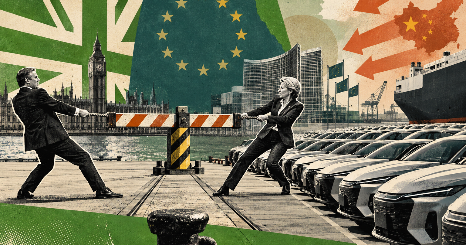 Britain Told Brussels It Will Not Slap Tariffs on Chinese Cars, Weeks Before a Make-or-Break EU Summit
