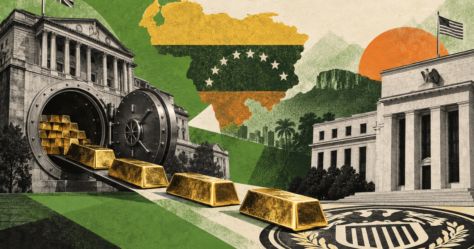 Venezuela's $4 Billion Gold May Leave London Vaults for the New York Fed After Years Locked