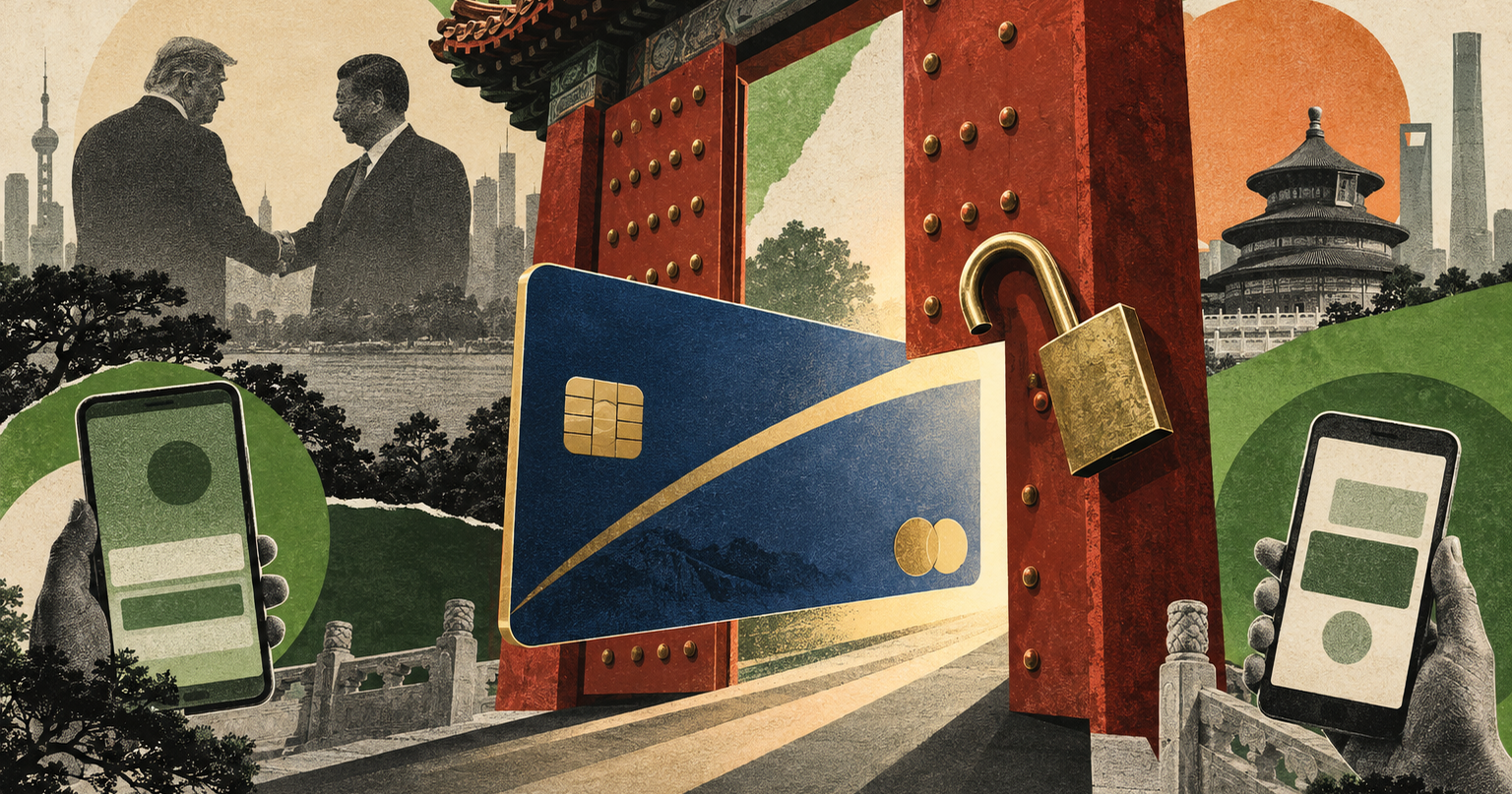 Visa Gets Beijing's Nod to Clear Cards in China Six Years After Applying, Weeks Before Trump and Xi Meet Again