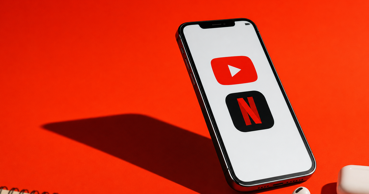 ☕️ YouTube daily usage surpasses Netflix