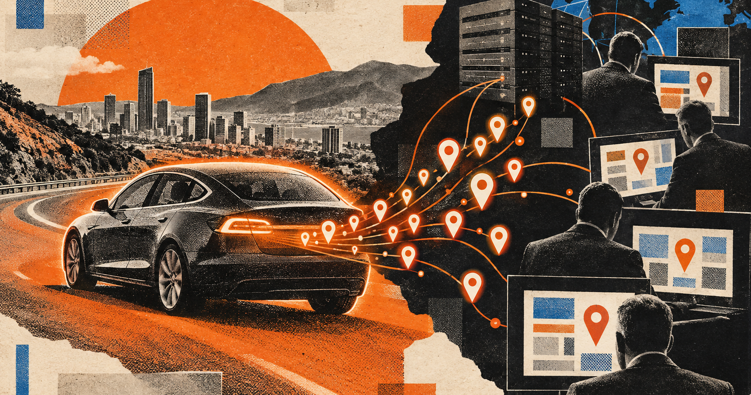 Connected Cars Spied on Drivers and Shared Location Data With Ad Brokers Across 19 Brands