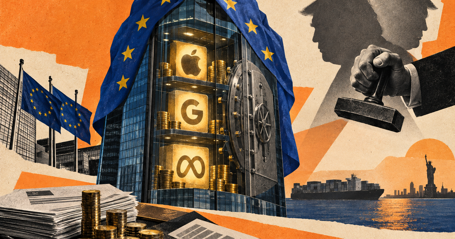 Europe Wants More Money From Apple, Google, and Meta, and It's Disguising the Tax So Trump Won't Retaliate