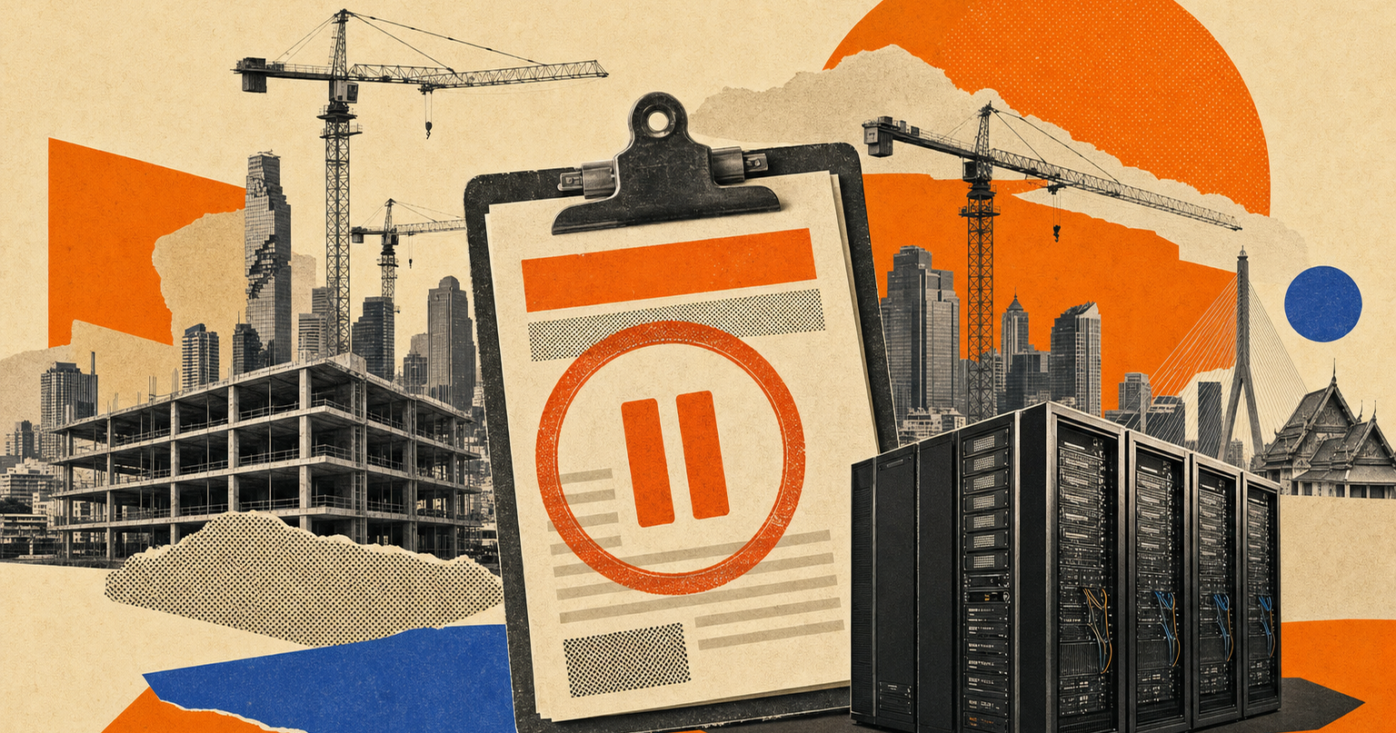 Thailand pauses 166 data center projects for new rules