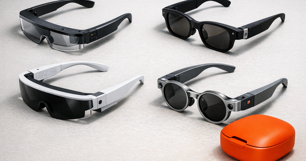 ☕️ Apple tests four smart glasses designs