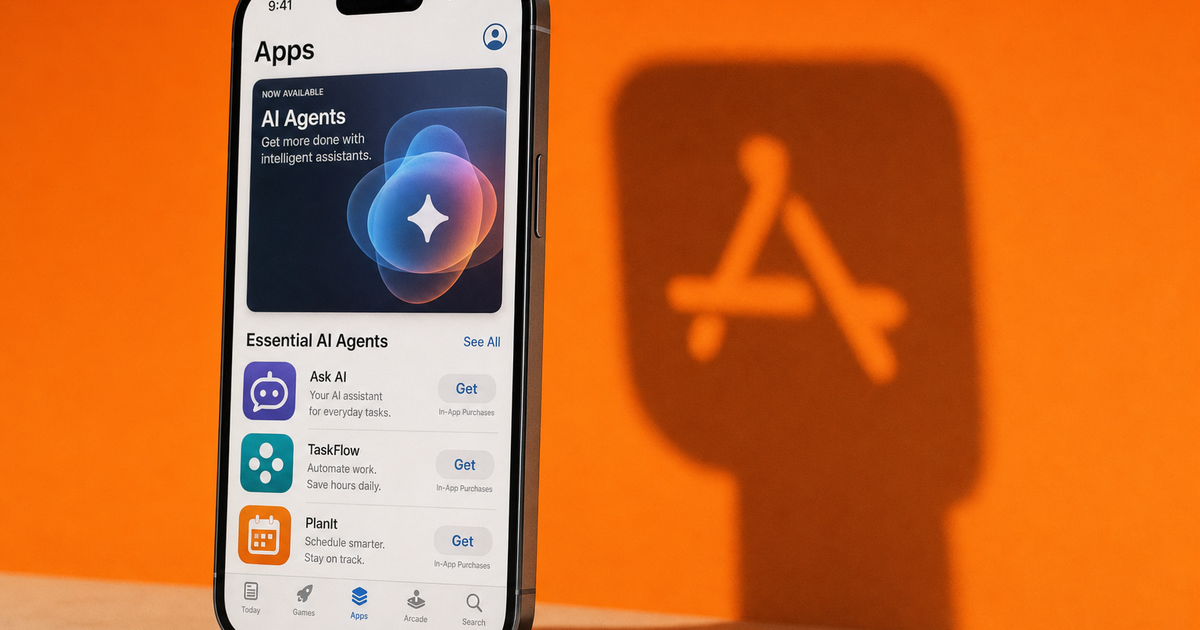 ☕️ Apple adds AI agents to App Store