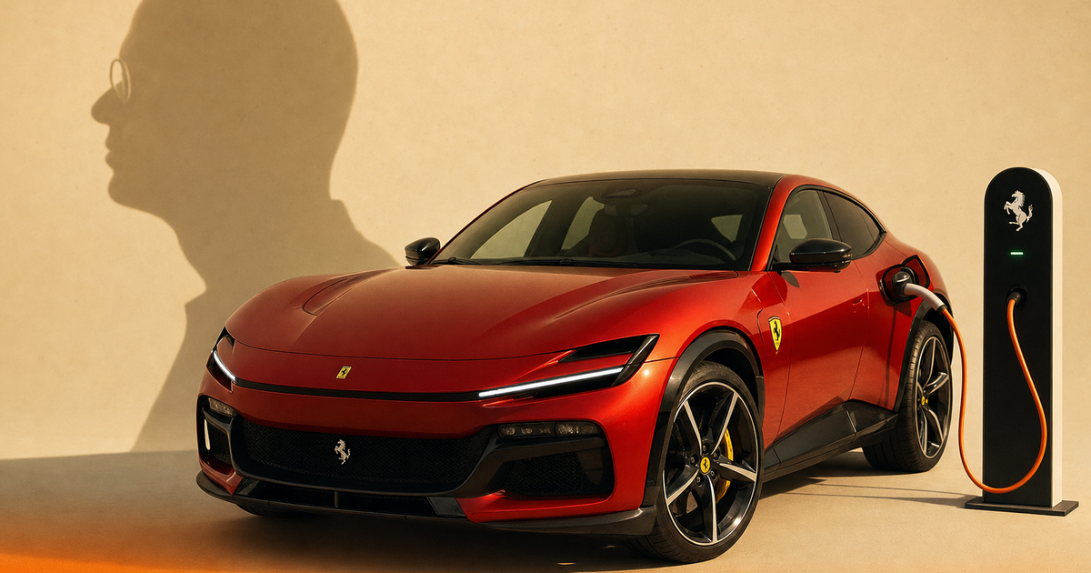☕️ Ferrari reveals its first EV, with help from Jony Ive