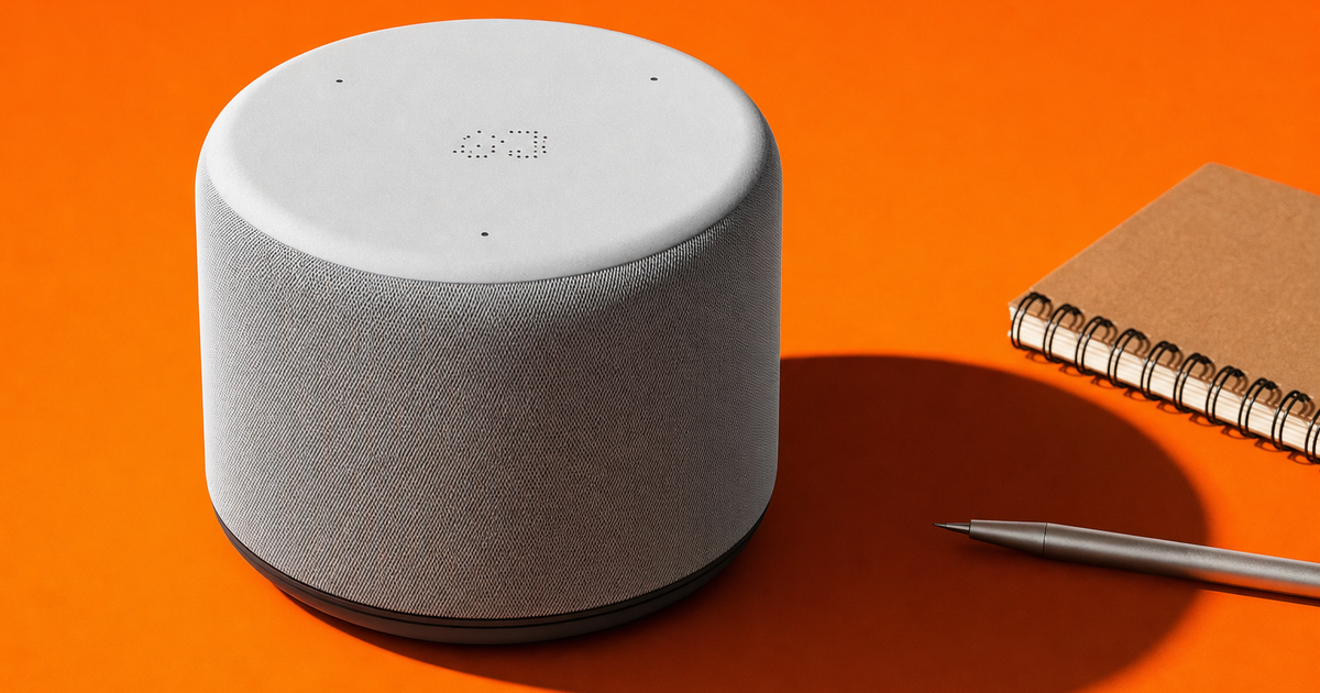 ☕️ OpenAI's new gadget is a $300 speaker