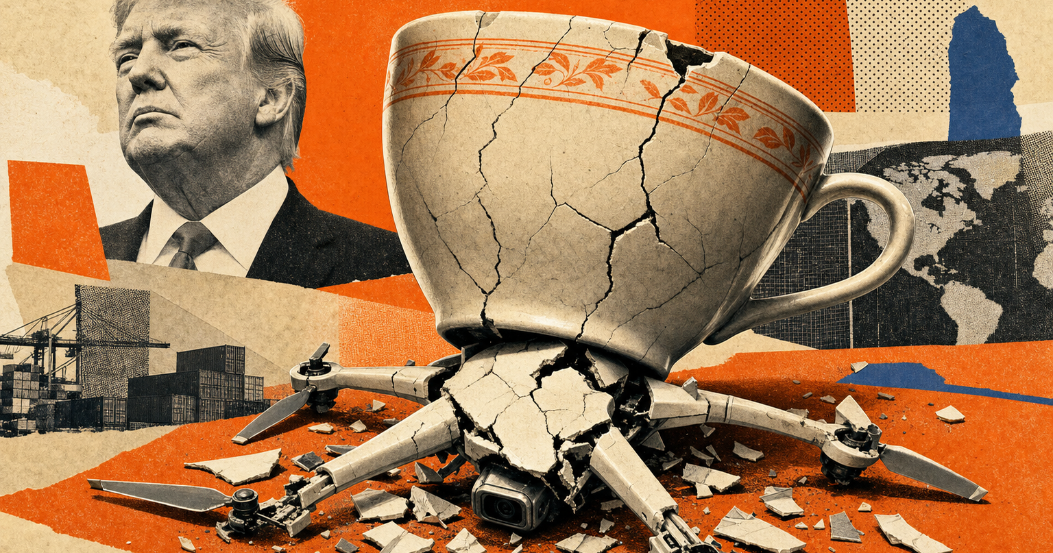 ☕️ Trump slaps 100% tariff on imported drones